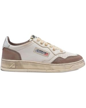 Autry Oranje Sneakers - Meerkleurig