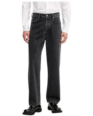 KENZO Straight Jeans - Nero