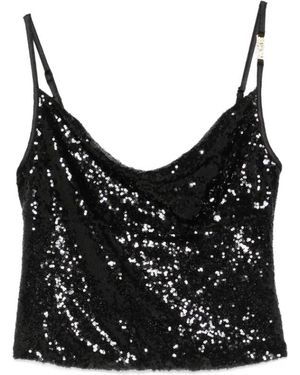 Versace Jeans Couture Sleeveless Tops - Black