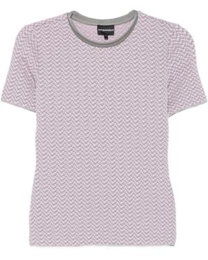 Emporio Armani T-Shirts - Morado