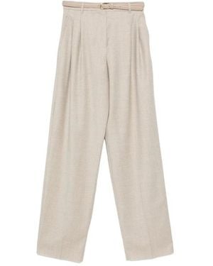 Max Mara Wide Trousers - Neutro