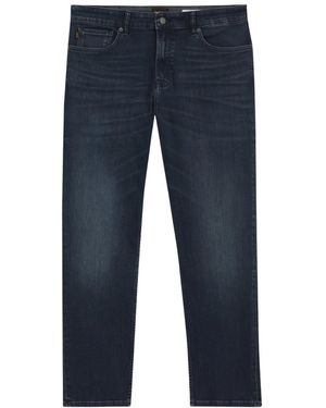 BOSS Rechte Jeans - Blauw