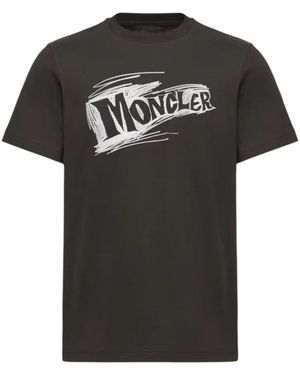 Moncler T-Shirts - Negro