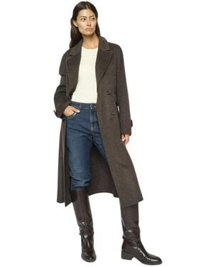 Mos Mosh Double-Breasted Coats - Negro