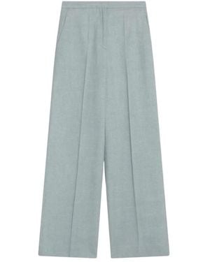Loulou de Saison Zora Wide Broeken - Blauw