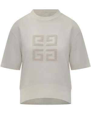 Givenchy Round-Neck Knitwear - Grijs