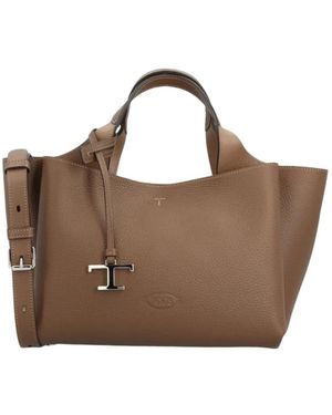 Tod's Tassen ,Bruin ,Apa 2 Manici Mini Trac