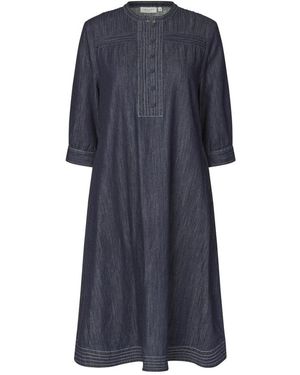 Masai Hemdblusenkleider - Blau