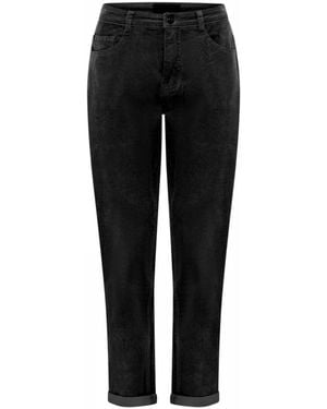 Cro Slim-Fit Trousers - Black