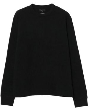 Beams Plus Round-Neck Knitwear - Black