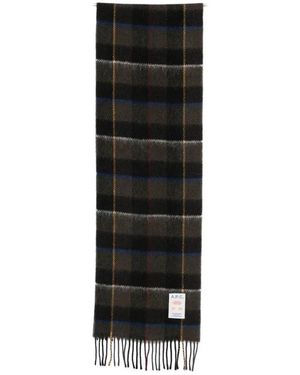 A.P.C. Winter Scarves - Negro