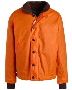 Manifattura Ceccarelli Bomber Jackets - Orange