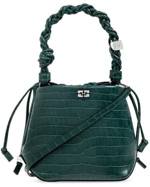 Ganni Bucket Bags - Green