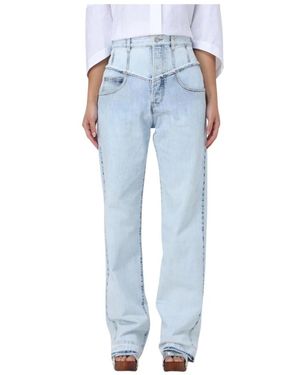 Isabel Marant Straight Jeans - Azul