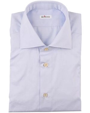 Kiton Camicia - Paars