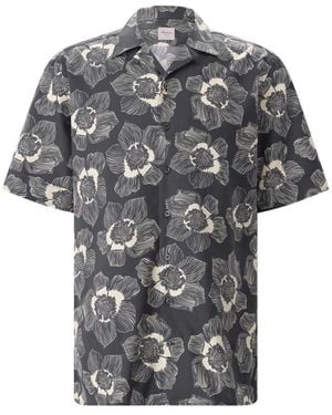 Stenströms Short Sleeve Shirts - Gray