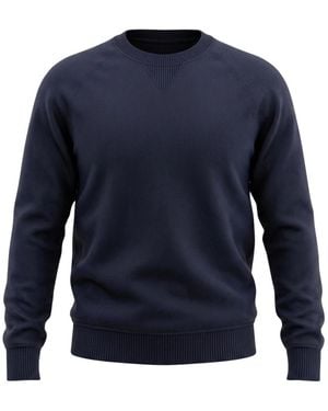 Fortela Round-Neck Knitwear - Blue