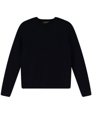 Loro Piana Parksville Rundhals-Pullover - Schwarz