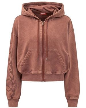 DIESEL Zip-Throughs - Marron
