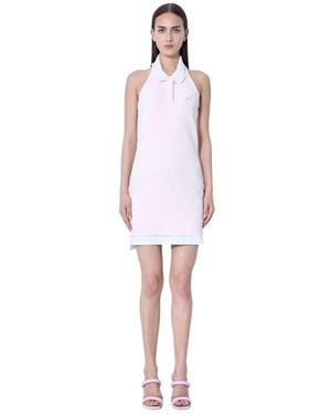 Alexander Wang Geschichtete Polo-Kleid Mit Halterneck - Rot
