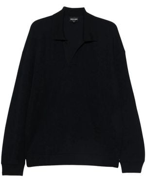 Giorgio Armani Polohemd - Schwarz