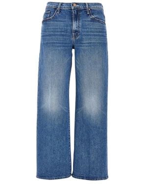 Mother Wide Jeans - Azul