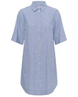 Part Two Kleedjes ,Blauw ,Shirt Kleedjes