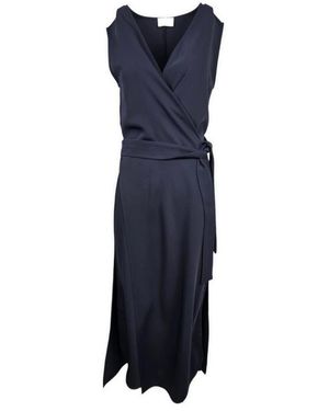 P.A.R.O.S.H. Midi Dresses - Blue