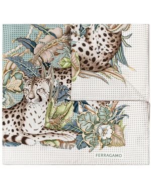 Ferragamo Silky Scarves - Metallic