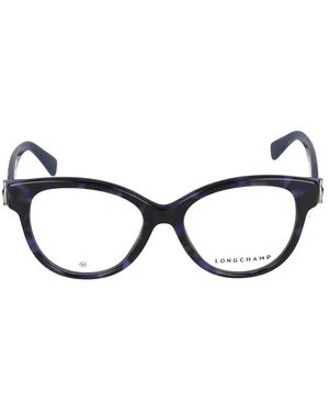 Longchamp Blauw Havana Bril Lo2714 Stijl - Bruin