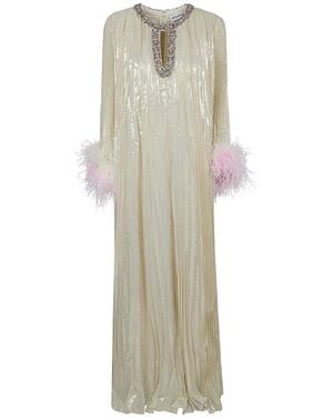 Self-Portrait Gowns - Natural
