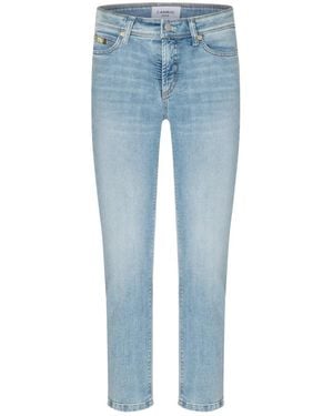 Cambio Cropped Jeans - Blue
