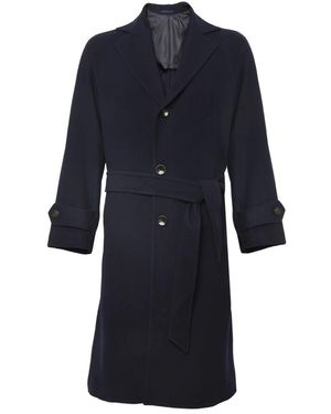 Franzese Collection Trench Coats - Blue