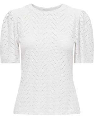 Jacqueline De Yong T-Shirts - White