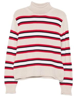 Semicouture Turtlenecks - Red