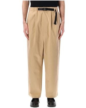 Comme des Garçons Straight Trousers - Natural