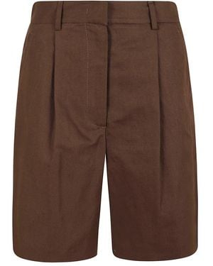 Weekend by Maxmara Casual Shorts - Brown