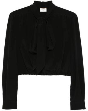 Saint Laurent Blouses - Black