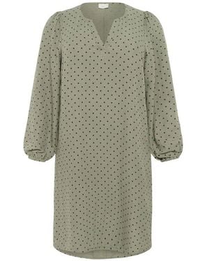 Kaffe Short Dresses - Vert