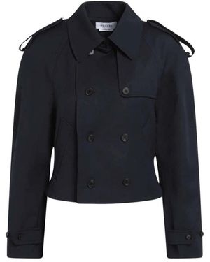 McQueen Trench Coats - Azul