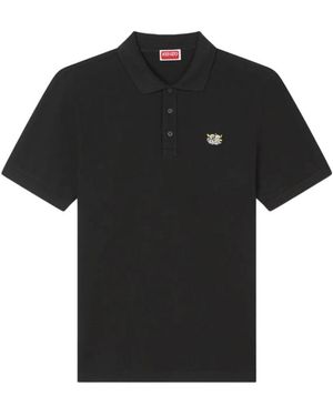 KENZO Polo Shirts - Zwart