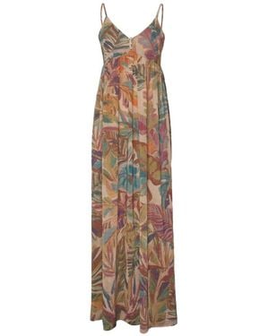 Momoní Maxi Dresses - Marrón