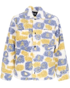 Obey Faux Fur & Shearling Jackets - Blue