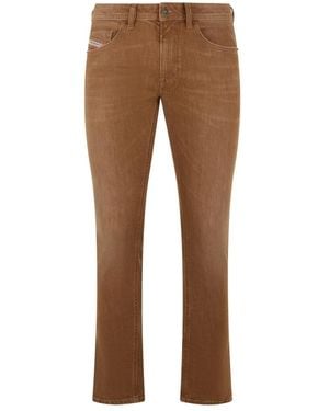 DIESEL Straight Jeans - Brown