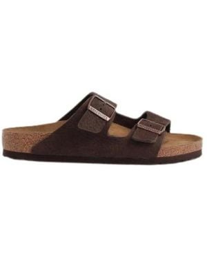 Birkenstock Sliders - Brown