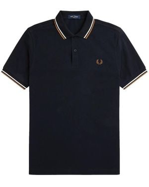 Fred Perry Tops ,Blauw ,Katoen M3600 Polo