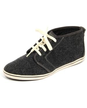 Fred Perry Lace-Up Boots - Black