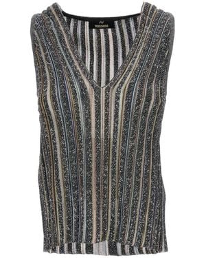 Missoni V-Neck Knitwear - Gris