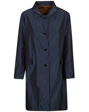 Herno Single-Breasted Coats - Azul