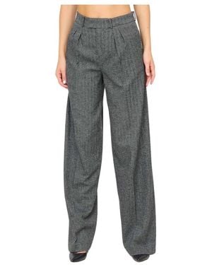 FEDERICA TOSI Wide Trousers - Grey